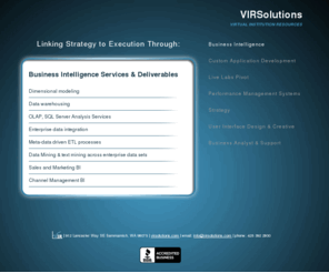 viresources.com: VIRSolutions | Virtual Institution Resources
Virtual Institution Resources