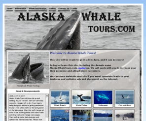 alaskawhaletours.com: Alaska Whale Tours
description of the site