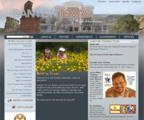 canyontx.org: City of Canyon, TX - Official Website
Home