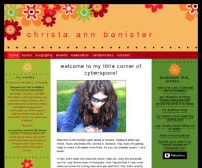 christaannbanister.com: Home - Christa Ann Banister
This website is maintained by Christa Banister.