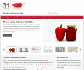 mariandejong.com: Piri Piri Marketing & Communicatie, Marian de Jong: branding, websites en webteksten
Piri Piri Marketing & Communicatie, Marian de Jong, lekker scherp in 

webteksten, websites en personal branding