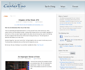 centertao.com: Blog | CenterTao.org
