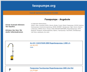 fasspumpe.org: Fasspumpe - fasspumpe.org
