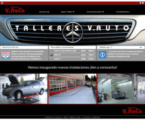 talleresvauto.com: Talleres Vauto: Bosch Car Service - Mecanica y electricidad - Chapa y pintura - Concesionario multimarca de vehiculos de ocasion
Servicio de taller integral Bosch Car Service, chapa y pintura y concesionario multimarca de coches y vehículos de ocasión en las cercanías de Santiago de Compostela (Galicia)