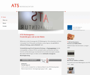 ats-werbeagentur.com: [ats-werbeagentur.com] - An dieser Website wird derzeit gearbeitet - Teamnet GmbH
internet-solutions by teamnet. teamnet ist kompetenter Partner für anspruchsvolle Internet/Intranet-Lösungen