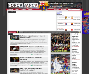 forcabarca.sk: ForcaBarca.sk, oficiálna fanstránka FC Barcelona
ForcaBarca.sk je fanstránka futbalového klubu FC Barcelona. O svojom milovanom klube poskytujeme správy a novinky najrýchlejšie na celom slovenskom webe.