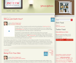 jnjbytheway.com: JNJ BTW
Our People and Perspectives