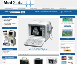 medglobalcorp.com: Medglobalcorp,  Equipamentos Médicos
Medglobalcorp :  - Ultrasound Mammography Parts Monitoring C-ARM parts Equipamentos Médicos