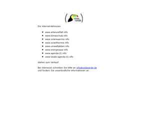 solarthermie.info: Domain zu verkaufen
Domain Solarthermie.info zu verkaufen