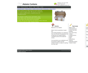 adamscartons.com: Adams Cartons
Adams cartons provides the best carton service.