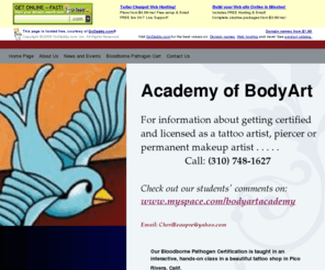 bodyartacademy.com: Home Page
Home Page