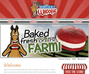 kentuckywhoopies.com: Kentucky Whoopie
Kentucky Whoopies are a fun dessert snack! Whoopie Pies Southern Style! Great for special events, gifts or just a regular after meal dessert. Made in Kentucky.