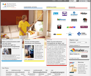 farbe.de: farbe.de
farbe.de/ Fachorganisation des Maler- und Lackiererhandwerks informiert Sie über das farbige Spektrum von Farbe Gestaltung Bautenschutz