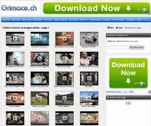 grimace.ch: Vidéos humour et images drôles sur Grimace.ch - Page 1
Sur Grimace.ch, retrouvez toutes les vidéos d'humour ou les vidéos de buzz, de images drôle et de l'humour de toutes sortes - Page 1