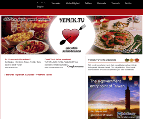 zirvedekiler.com: Yemek.TV - Görüntülü Yemek Kitabı | Videolu Yemek Tarifleri
Türk ve dünya mutfaklarından yüzlerce videolu yemek tarifi Yemek.TV sitesinde! İzleyin, öğrenin, pişirin; sevdiklerinizi etkileyin!