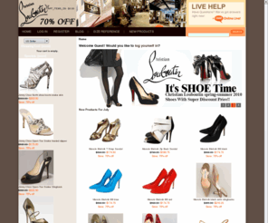 gpshopping.com: 2010 Christian Louboutin,Christian Louboutin Shoes, Discount Christian Louboutin Boots Sale
Newest and Fashion Christian Louboutin Shoes ,Pumps and Boots at  Low Discount Price ,Free Shipping Save-Up to 75%! 