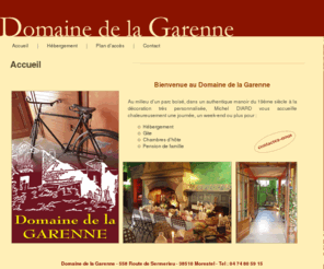 domainedelagarenne-morestel.com: Domaine de la Garenne: Accueil
