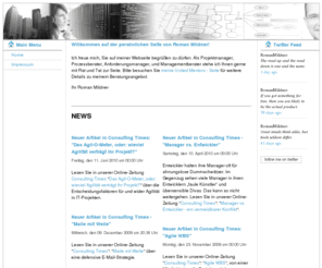 mildner-consulting.com: Roman Mildner - Projektmanager und Managementberater
Roman Mildner - Projektmanager und Managementberater