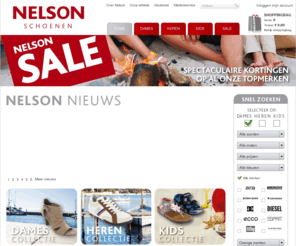 nelsonschoenen.nl: Schoenen online: Damesschoenen, Herenschoenen en Kinderschoenen - Nelson Schoenen
Schoenen online. Nelson Schoenen biedt een compleet aanbod van merkschoenen. Snelle levering en geen verzendkosten.