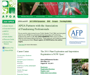 publicgardens.org: APGA | American Public Gardens Association
