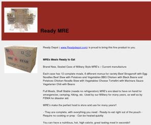ready-mre.com: Ready MRE
Ready MRE