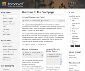 integritydatabase.com: Welcome to the Frontpage
Joomla! - the dynamic portal engine and content management system