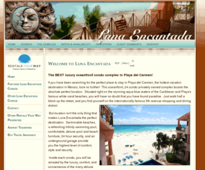 lunaencantada.net: Luna Encantada
The best luxury oceanfront condo complex in Playa del Carmen!