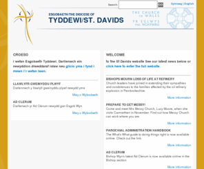 stdavidsdiocese.org: Esgobaeth Tyddewi - Mentro Mewn Cenhadaeth | The Diocese of St Davids - Venturing in Mission
