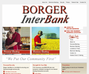 borgerinterbank.com: Borger InterBank
Borger InterBank