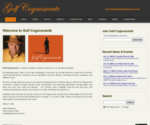 golfcognoscente.com: Golf Cognoscente   » Welcome to Golf Cognoscente
