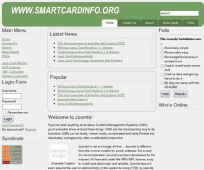 smartcardinfo.org: The Home of JavaCard!
Joomla - the dynamic portal engine and content management system