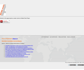 artesmedia.ca: Artes Média - Les Productions Numériques Artes
Artes média se spécialise dans la programmation en ligne, incluant la mise en place de sites transactionnels.