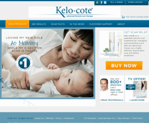 kelocote.net: Silicone Scar Treatment, Keloid Treatment and Preventing Scars - Kelo-cote®
Kelo-cote® is a patented silicone scar treatment for managing and preventing scars that are abnormal. Proven to be highly effective for hypertrophic scar and keloid treatment.