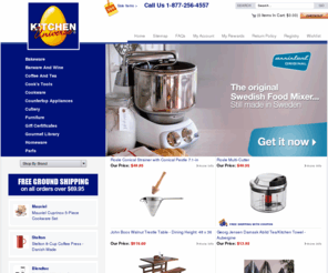 kitchenu.com: Kitchen Universe: Wusthof, Mauviel, Rosle, de Buyer, Espresso Machines, Peugeot, John Boos, Breville, KitchenAid at Kitchen U
Kitchen Universe is your source for high-end counter top appliances, cookware, cutlery, bakeware, kitchen tools, bakeware, kitchen tables and butcher blocks. Featuring All Clad, Wusthof, Rosle, De Buyer, Peugeot, John Boos, KitchenAid, Saeco, Breville and many more high-end products