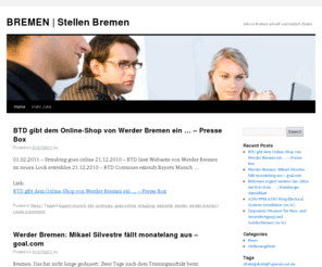 stellen-bremen.com: BREMEN | Stellenangebote | Stellen Bremen | News Bremen
Stellen-Bremen news bremen informationen