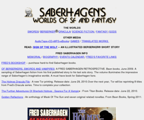 berserker.com: SABERHAGEN'S WORLDS of SF and FANTASY
