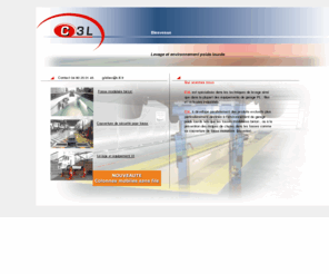 lacompagnie-lebec.com: C3L - EQUIPEMENT POIDS LOURDS
C3L , spcialiste de l'quipement de garage et du levage poids lourds , bus , vehicules industriels ,
importateur de BLITZ ROTARY , ponts lvateurs , crics , colonnes de levage mobiles , vrins de fosse , et
fourniture exclusive de fosses bton prfabriques pour garages poids lourds.