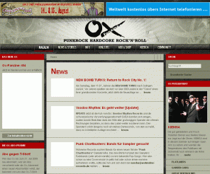 ox-fanzine.de: ox-fanzine.de :: Fanzine für Punkrock Hardcore RocknRoll
ox-fanzine.de - Die Online-Ausgabe des Ox-Fanzine.