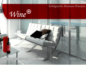 wineplus.info: Wineplus
Wineplus ist Ihr Partner für erfolgreiche Business-Präsente. Wir bieten Ihnen eine ungeahnte Vielfalt an Produkten und Variationen, komplette Individualsierungslösungen und eine perfekte Logistik.