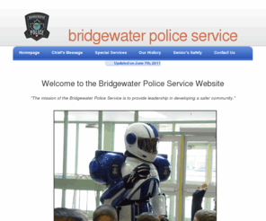 bridgewaterpolice.ca: Bridgewater Police Service
Home page, Bridgewater Police Service