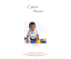 captivememoirs.com: Captive Memoirs
New Jersey based photographer specializing in family and baby photography servicing the New York - New Jersey Metropolitan area.