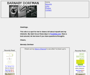 barnabydorfman.com: BARNABY DORFMAN
