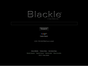 blackle.com: Blackle - Energy Saving Search
