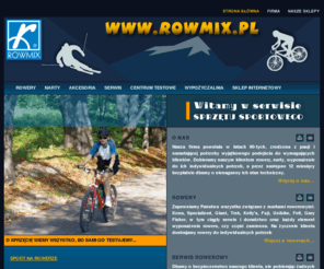 narty-rowery.info: ROWERY I NARTY KRAKÓW - sklep sportowy - sprzęt, akcesoria oraz serwis rowerowy i narciarski - odzież sportowa
Narty i rowery Kraków - sklepy rowerowe i narciarskie, najlepsze ceny, sprzedaż hurtowa i detaliczna. Sprzęt oraz serwis rowerowy i narciarski, części i akcesoria.