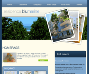 residenceblumarine.com: Homepage - Residence BluMarine
Residence Blu Marine aperto tutto l'anno, Ã¨ situato sulla passeggiata principale di Rivazzurra di Rimini a pochi passi dal mare.