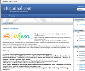 ekriminal.com: eKriminal.com
Kriminalci u promašaju