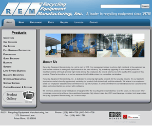 remfg.net: REM - Recycling Equipment Manufacturing
<!-- Undefined content: Page Description --> 