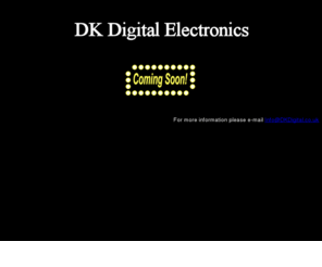 dk-digital.co.uk: COMMING SOON
COMMING SOON