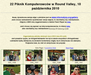 komputerowcy.org: 22 Piknik Komputerowców, Round Valley, 10 października 2010
