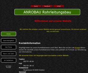 laeuppi.biz: Rohrleitungsbau,  Anlagenbau
Spezialfirma für Anlagen, - und Rohrleitungsbau in allen Dimensionen und   mit Einsatzgebiet ganze Schweiz. Stahl, - und Metallbau